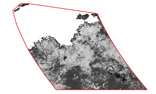 Convex hull applied to the footprint